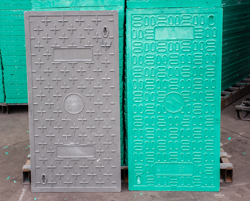 中宁树脂复合电力盖板展示